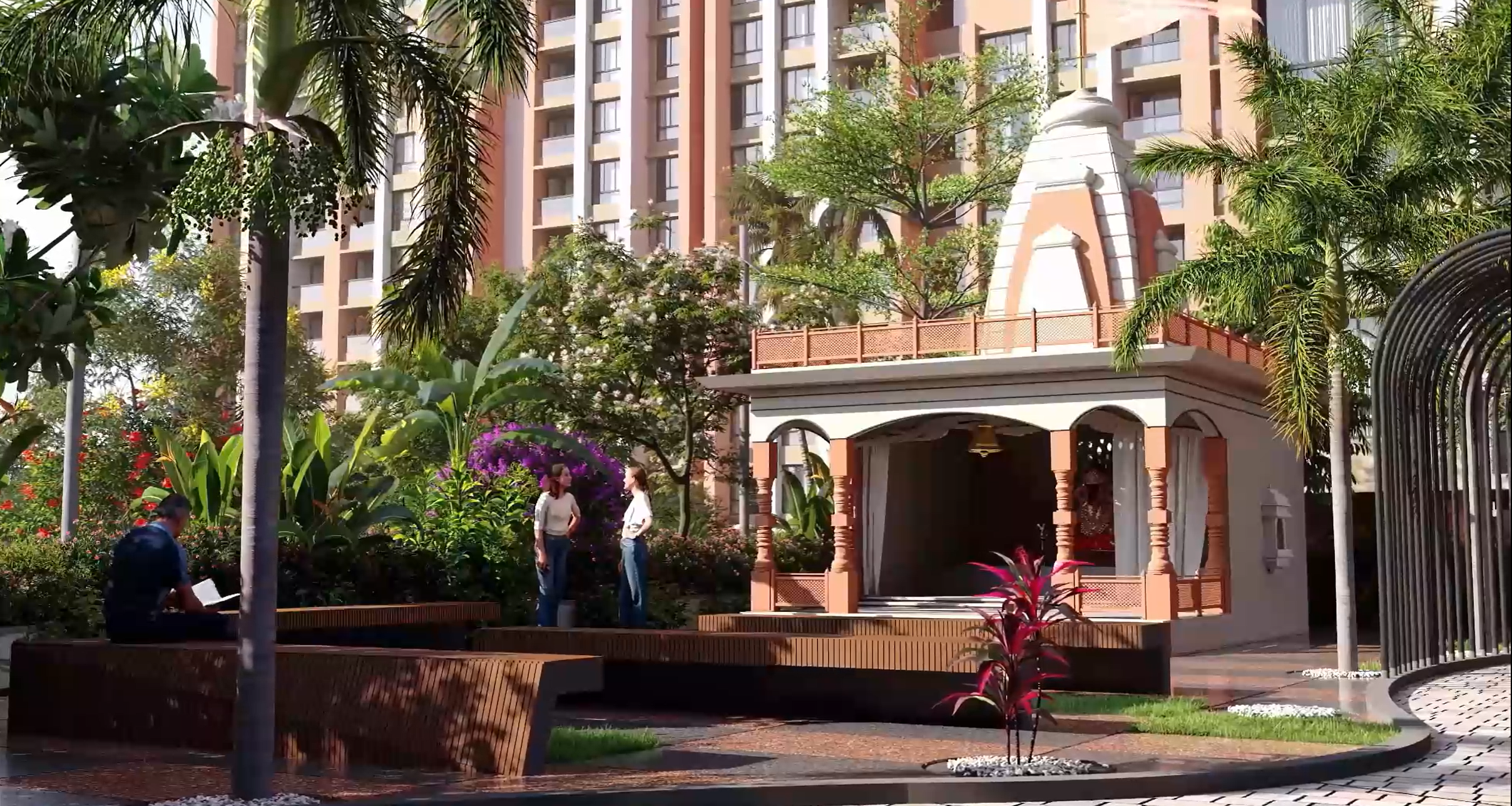 TEMPLE OF THE PROJECT AMENITES PART OF CODENAME PLAYNEST